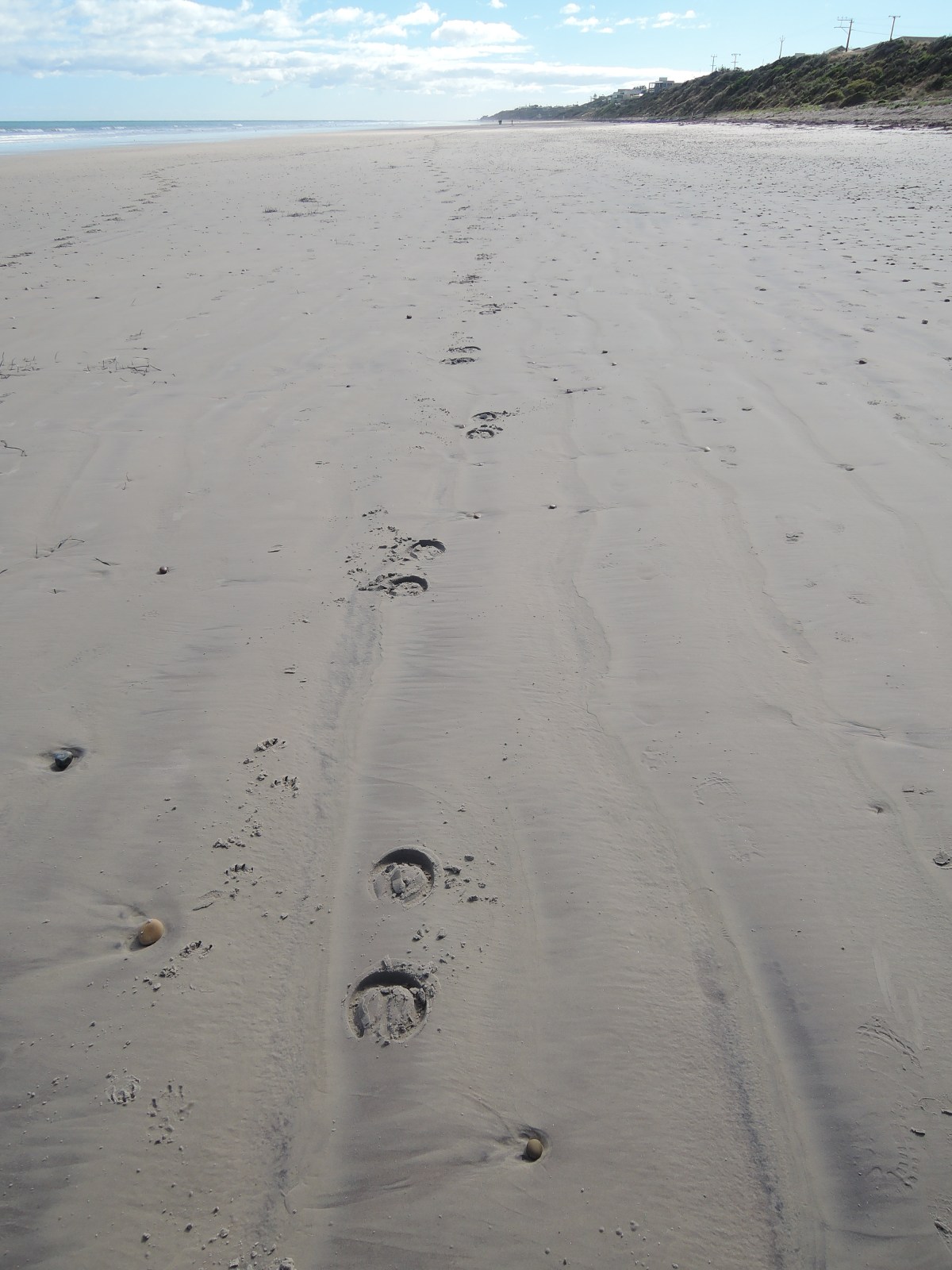 Path across the sand